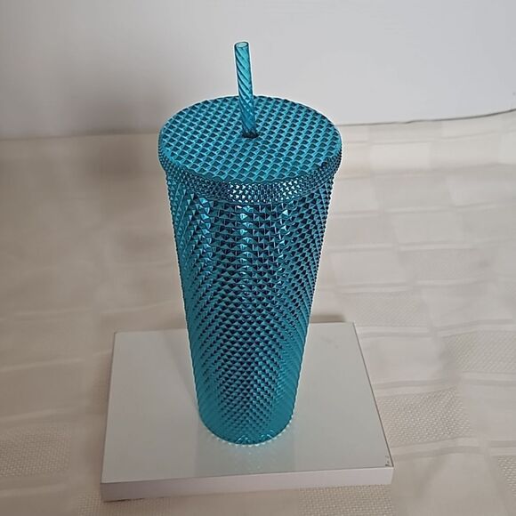 Starbucks Studded Cold Cup Venti Tumbler 24oz/ 710ml Blue - Picture 3 of 16